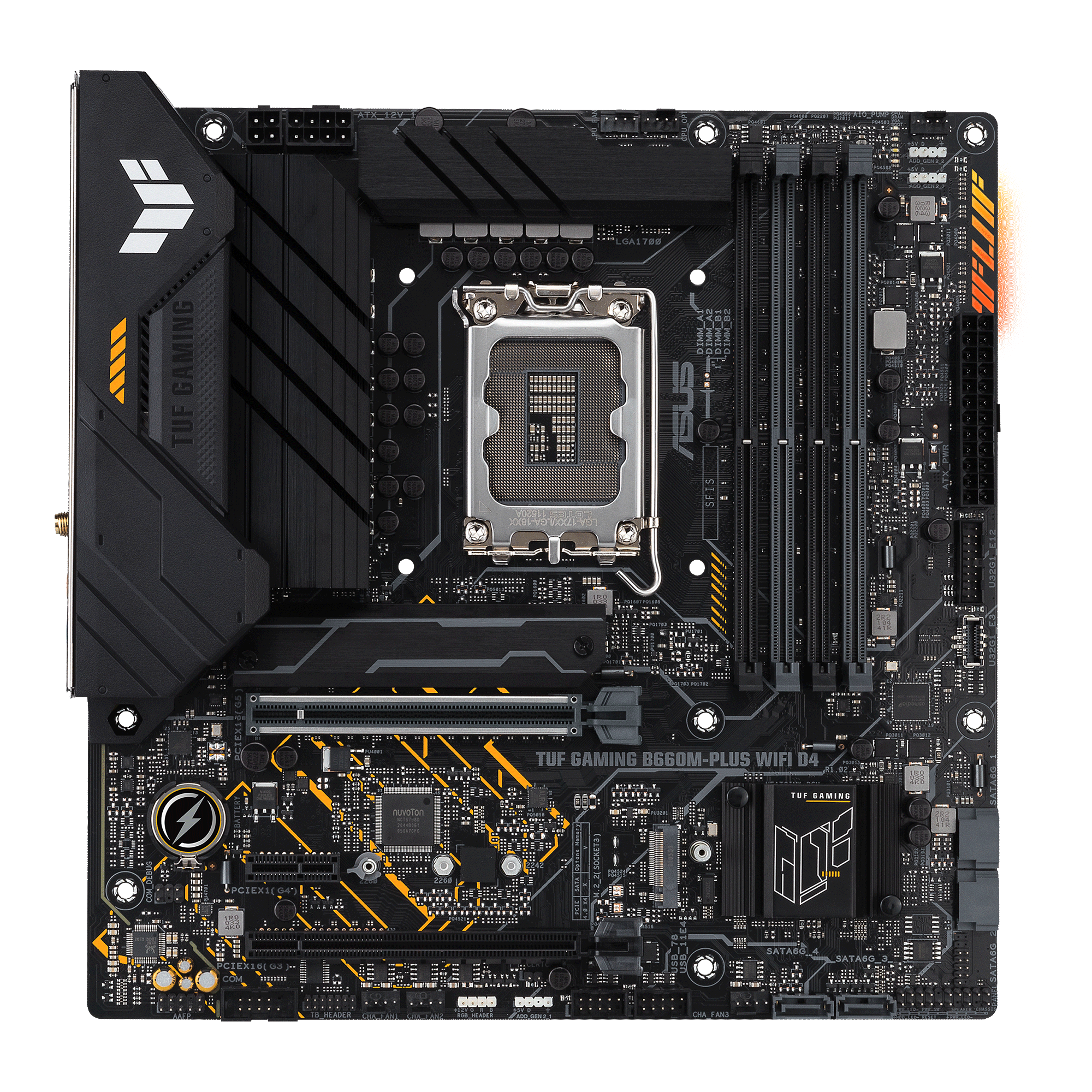 TUF GAMING B660M-PLUS WIFI D4｜Motherboards｜ASUS USA