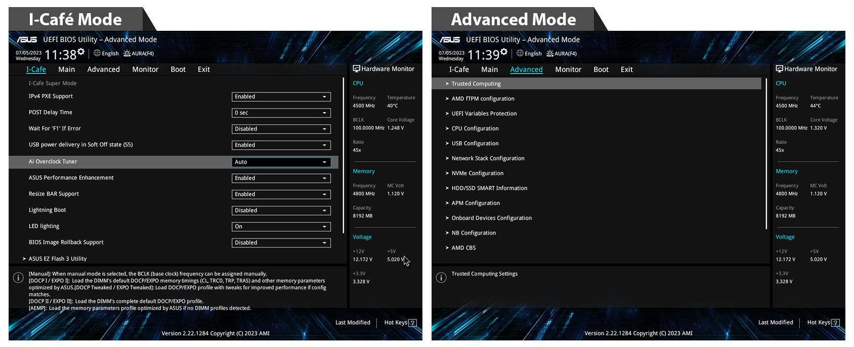 Acclaimed UEFI BIOS