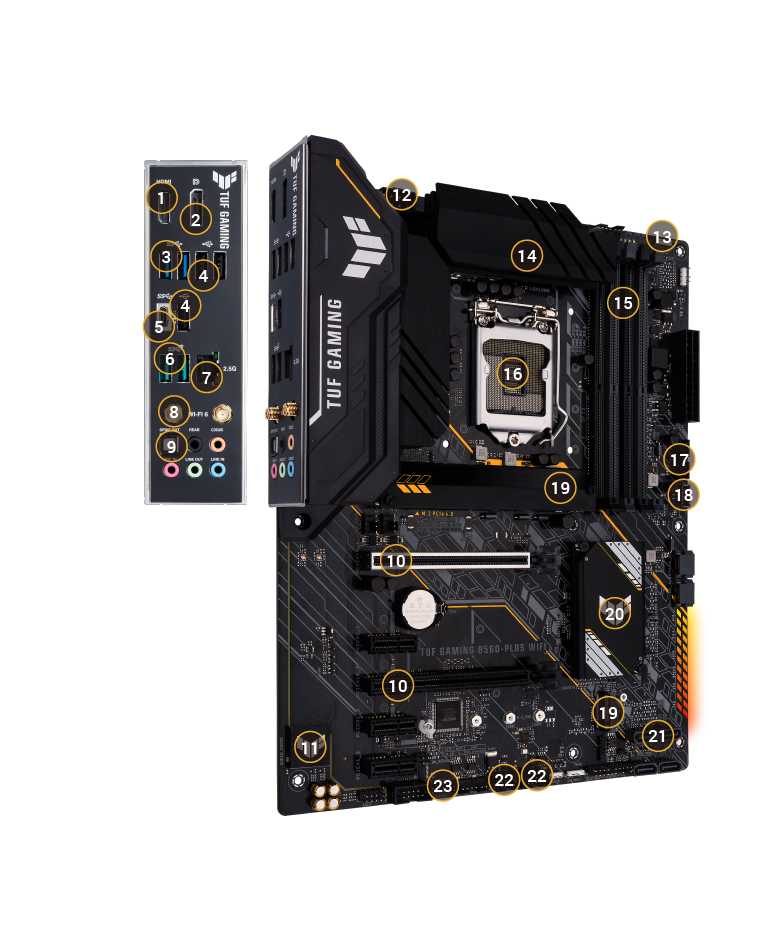 TUF GAMING B560-PLUS WIFI｜Motherboards｜ASUS Global