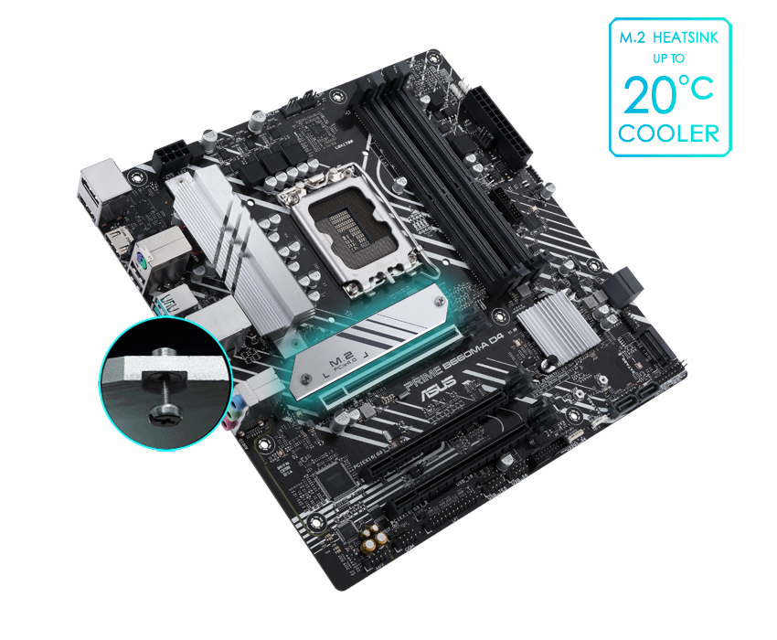 PRIME B660M-A D4｜Motherboards｜ASUS USA