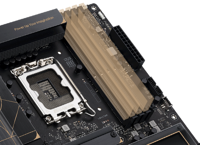 ProArt B760-Creator D4 supports up to 128 GB of DDR4 memory