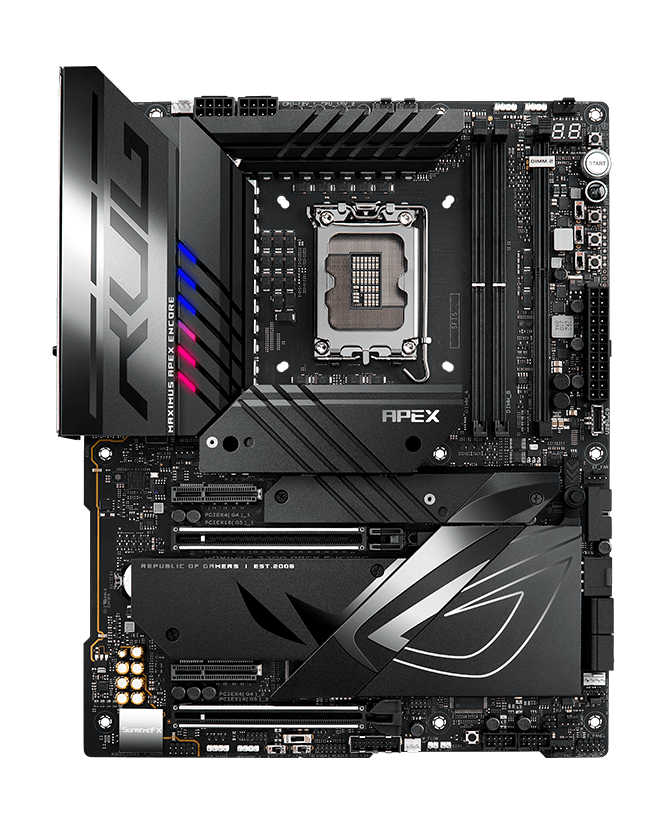 The thermal management on the ROG Maximus Z790 Apex Encore