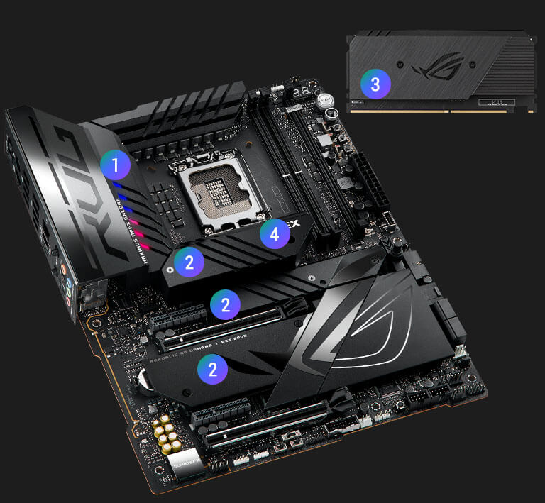 ASUS ROG MAXIMUS Z790 APEX ENCORE - Carte mère - LDLC