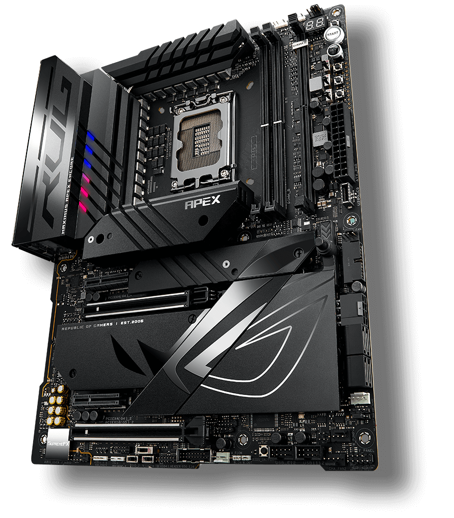 The ROG Maximus Z790 Apex Encore is the ultimate partner for any Intel 14th Gen processor.