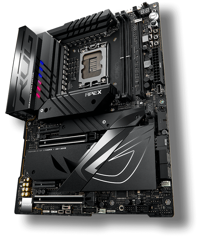 Das ROG Maximus Z790 Apex Encore ist der ultimative Partner für jeden Intel-Prozessor der 14ten Generation.