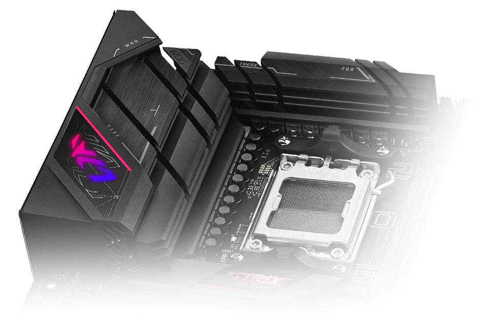 ROG Strix B650E-E Power Design Layout