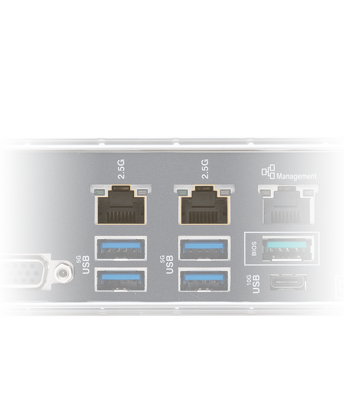 Tweemaal 2.5G Ethernet lay-out uitgelicht