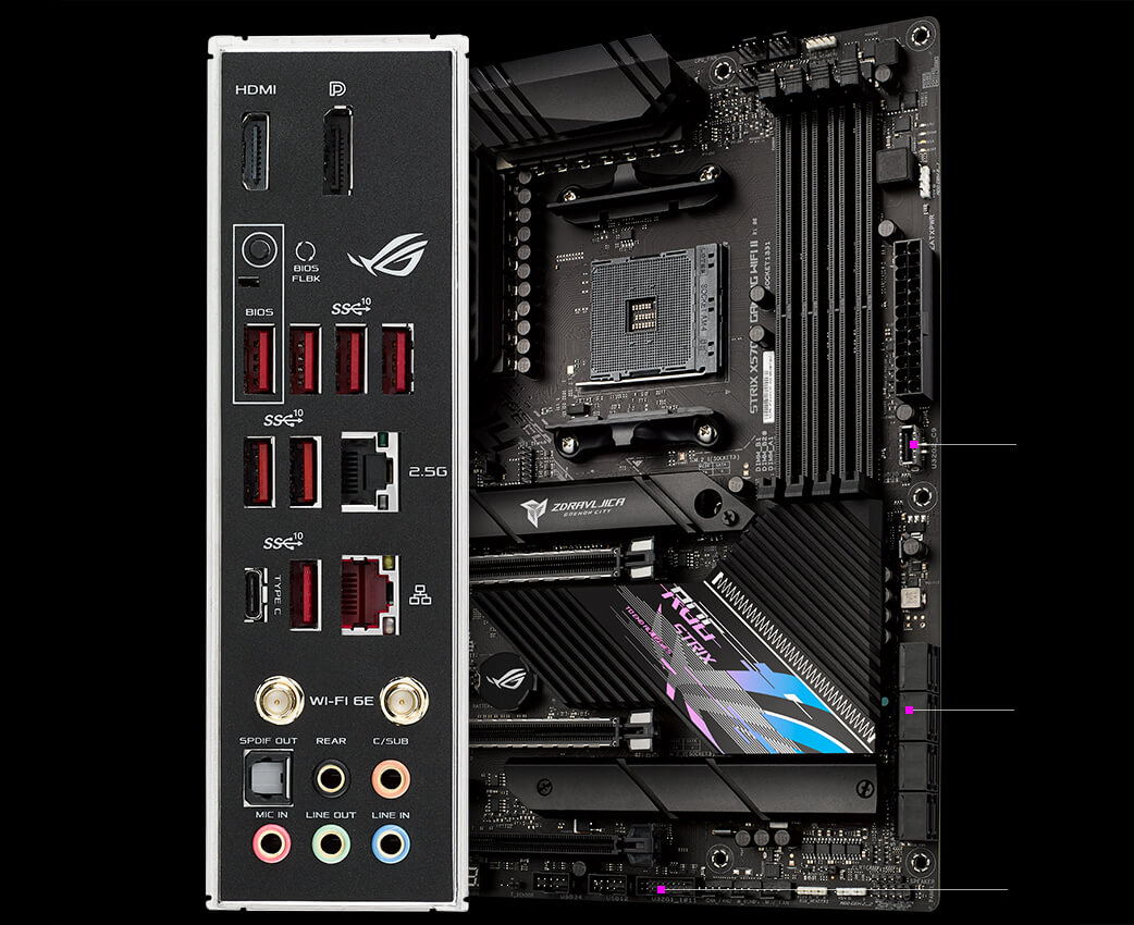 ASUS ROG STRIX X570-E GAMING AM4対応マザーボード-