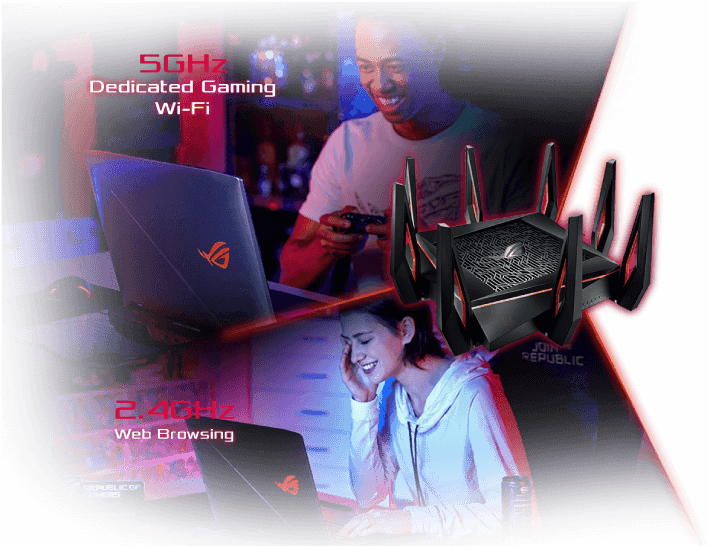 ROG Rapture GT-AX11000 | Gaming networking｜ROG - Republic