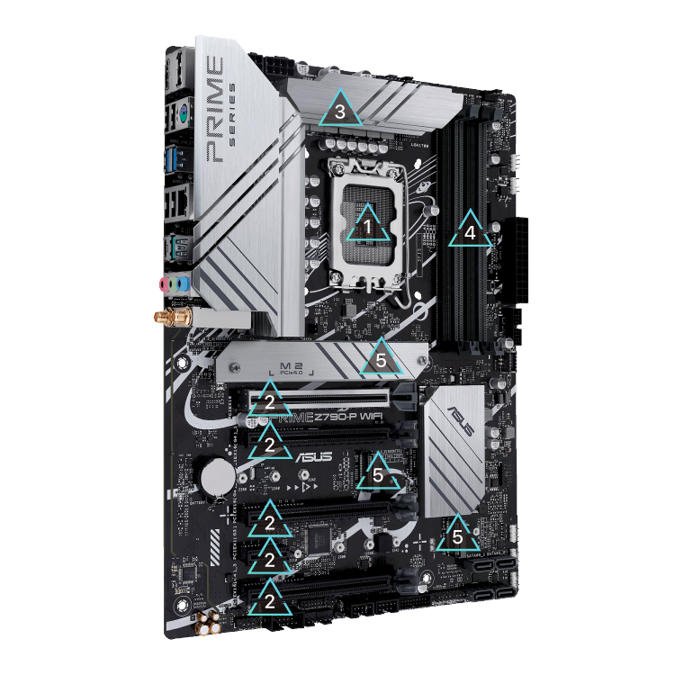 Todas as especificações da motherboard PRIME Z790-P WIFI