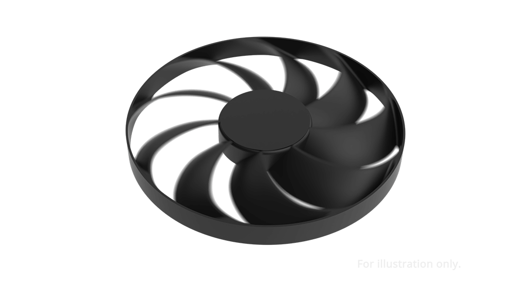 Prime RTX 4070 SUPER fan illustration