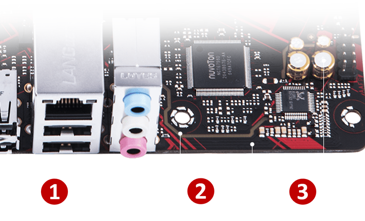 EPIC gaming audio layout