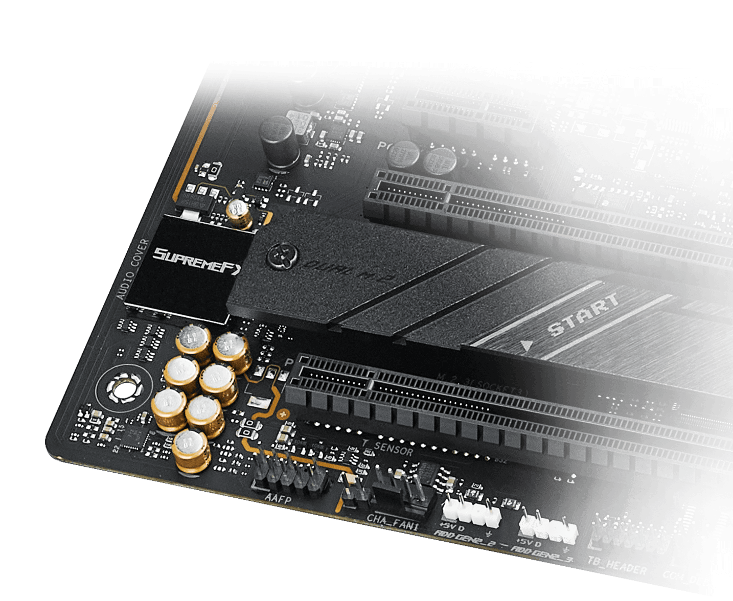 Het ROG Strix Z790-F-moederbord is voorzien van SupremeFX audio