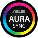 Six Aura sync lighting effects demo on ROG Keris Wireless with Aura sync logo