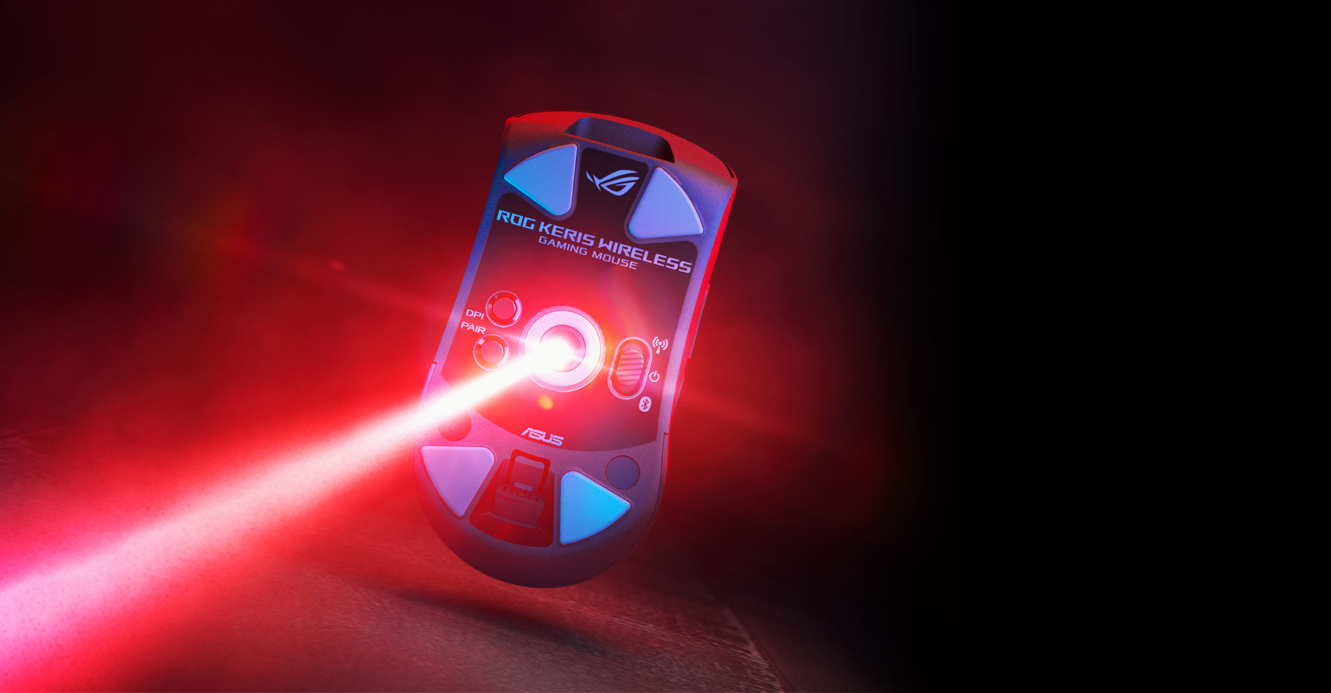 At the heart of ROG Keris Wireless is an optical sensor