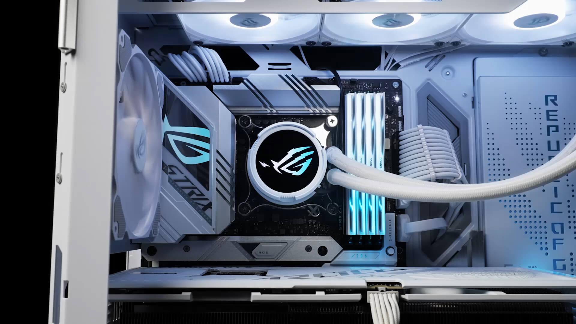 ROG Strix LC III 360 ARGB White Edition | Gaming cooling｜ROG