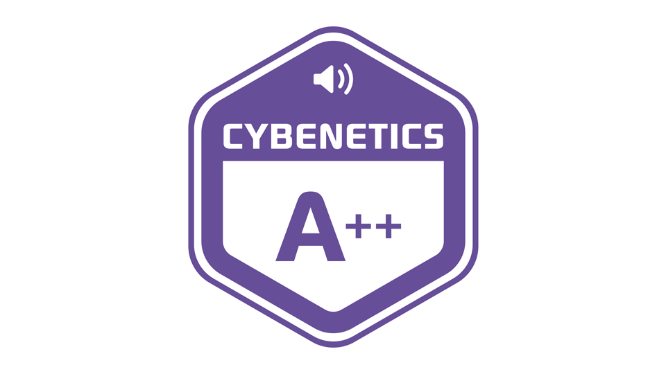 Logotipo da Certificação Cybernetics Lambda A++.