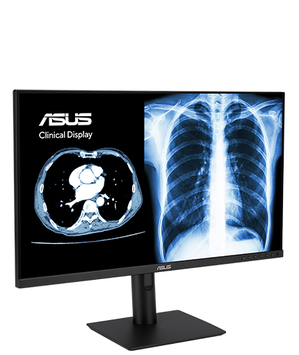 ASUS HealthCare Displays offers swivel adjustment.