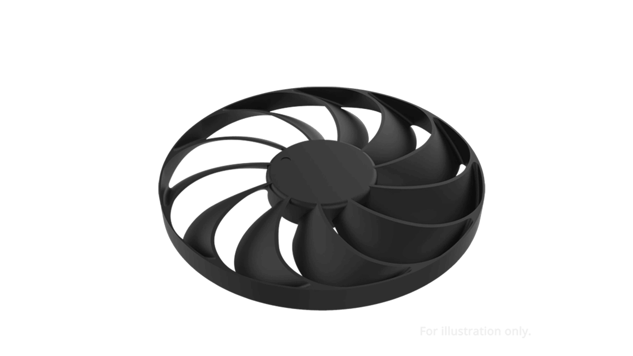 Prime RTX 5070 Ti 风扇插画