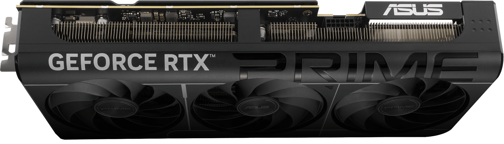 Prime RTX 5070 Ti 显示卡前视图