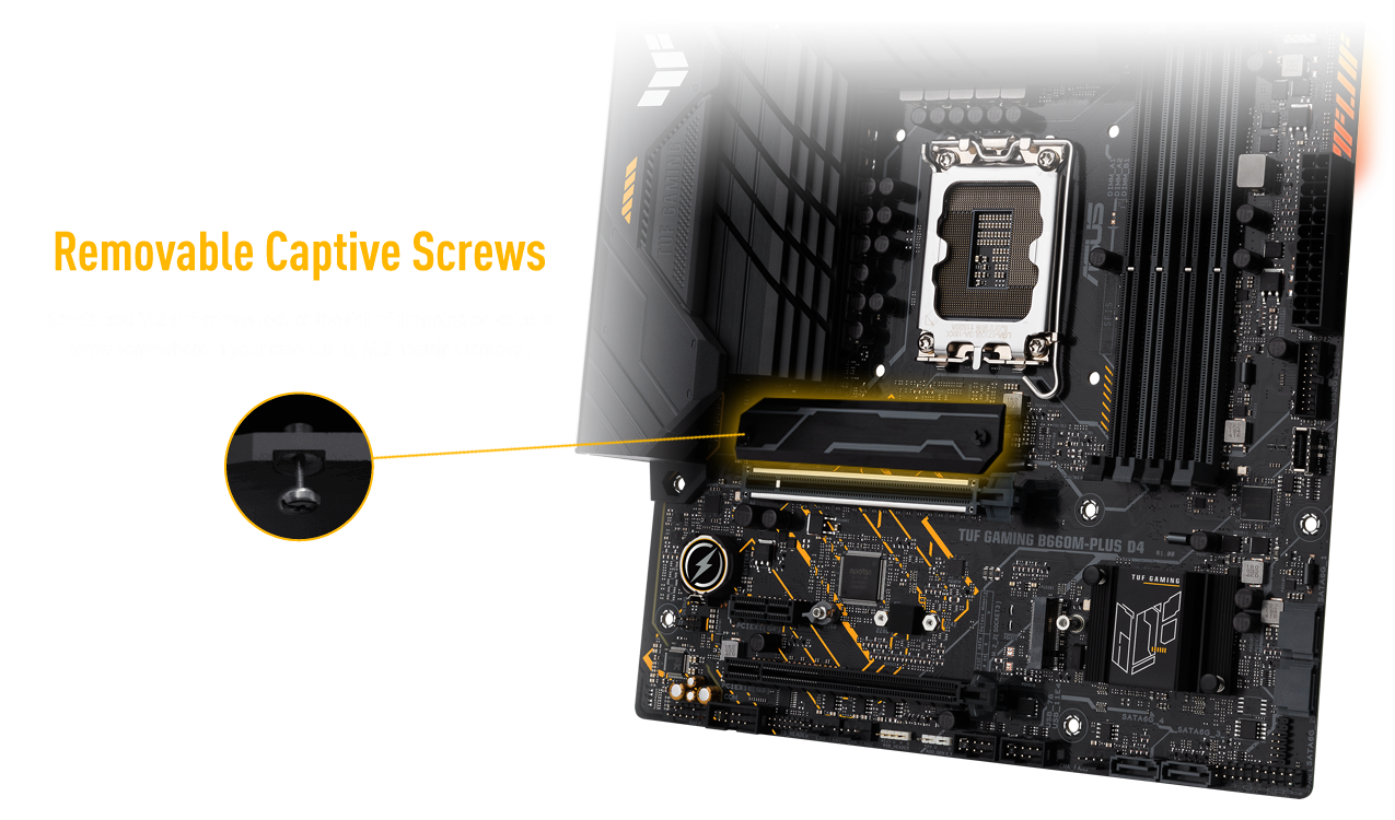 TUF GAMING B660M-PLUS D4|Motherboards|ASUS Global