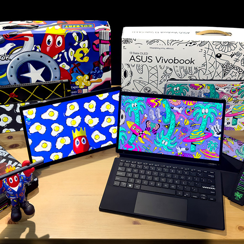 A Work of Art or a Laptop? Vivobook 13 Slate OLED Artist Edition Is Both!