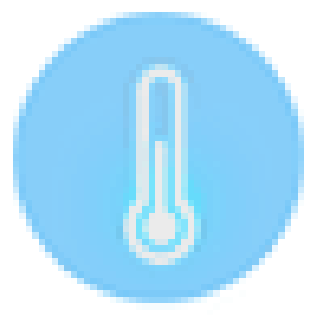 Icône sources de température multiples