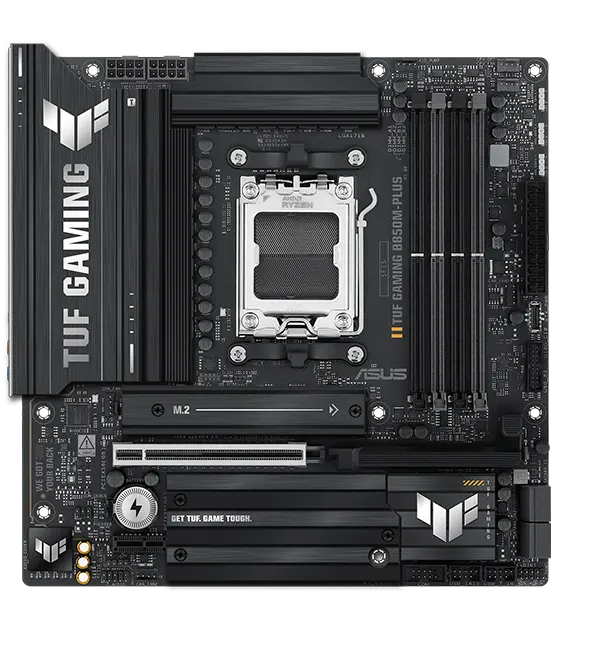 TUF Gaming motherboard front view