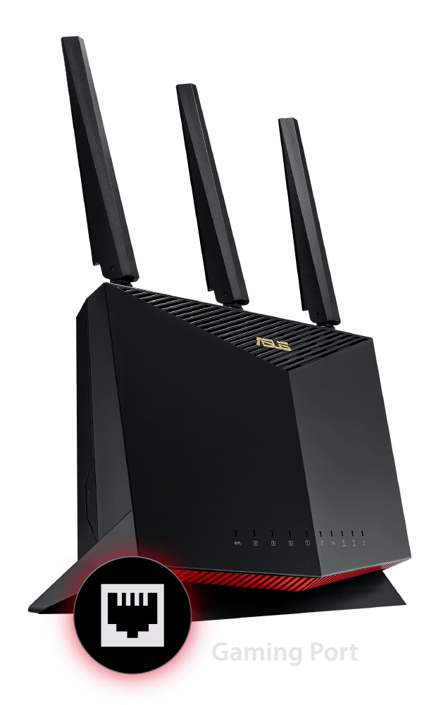 ASUS RT-AX86U Pro Wi-Fi6 v6プラス ゲーミングルーター-