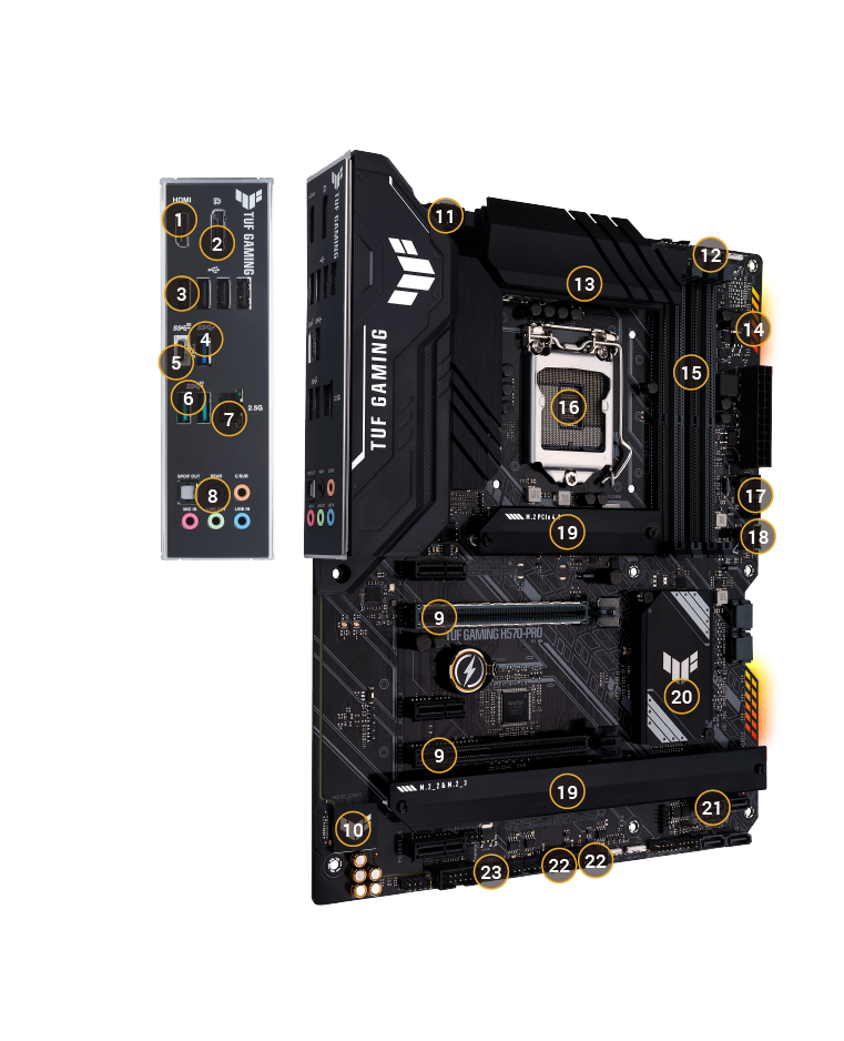 【国産特価】ASUS TUF GAMING H570-PRO LGA1200 マザーボード マザーボード