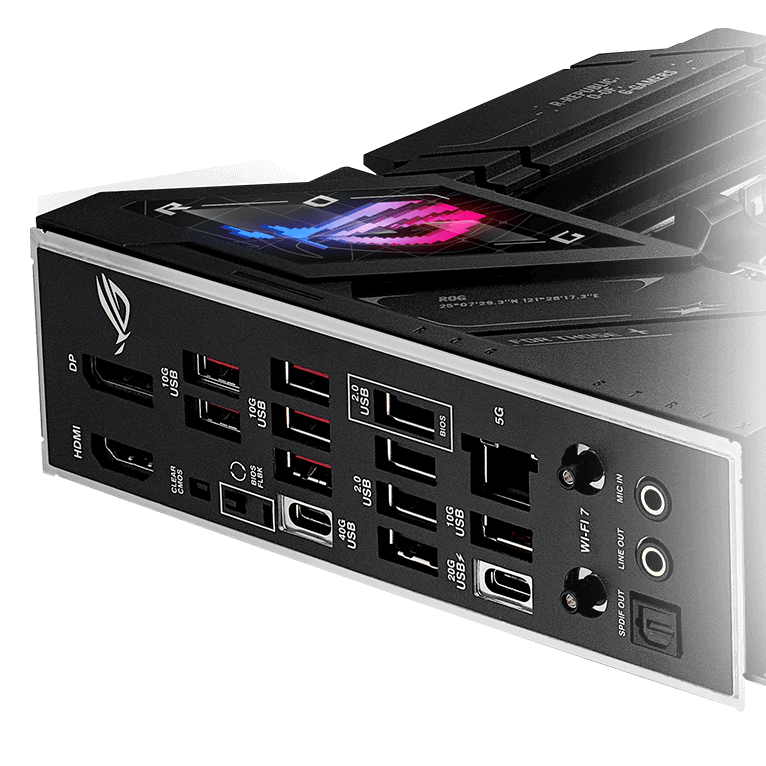 De Strix B850-E heeft een USB4® POORT