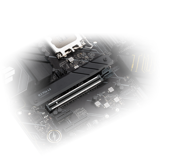 La TUF GAMING Z690-PLUS WIFI est munie du PCIe 5.0. 