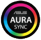 Ícone da Iluminação Aura Sync RGB