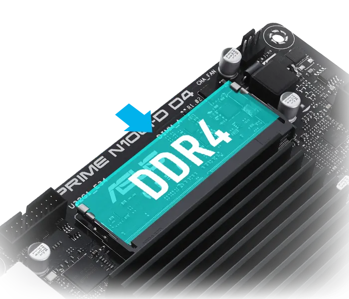 Supports DDR4 