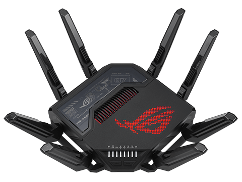 ROG Rapture GT-BE98 Pro quad-band gaming-router vooraanzicht