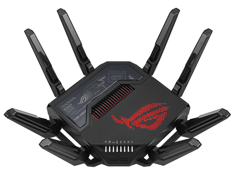 ROG Rapture GT-BE98 Pro quad-band gaming router front view