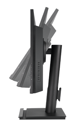 上下角度調節（チルト） (+35° ~ -5°)