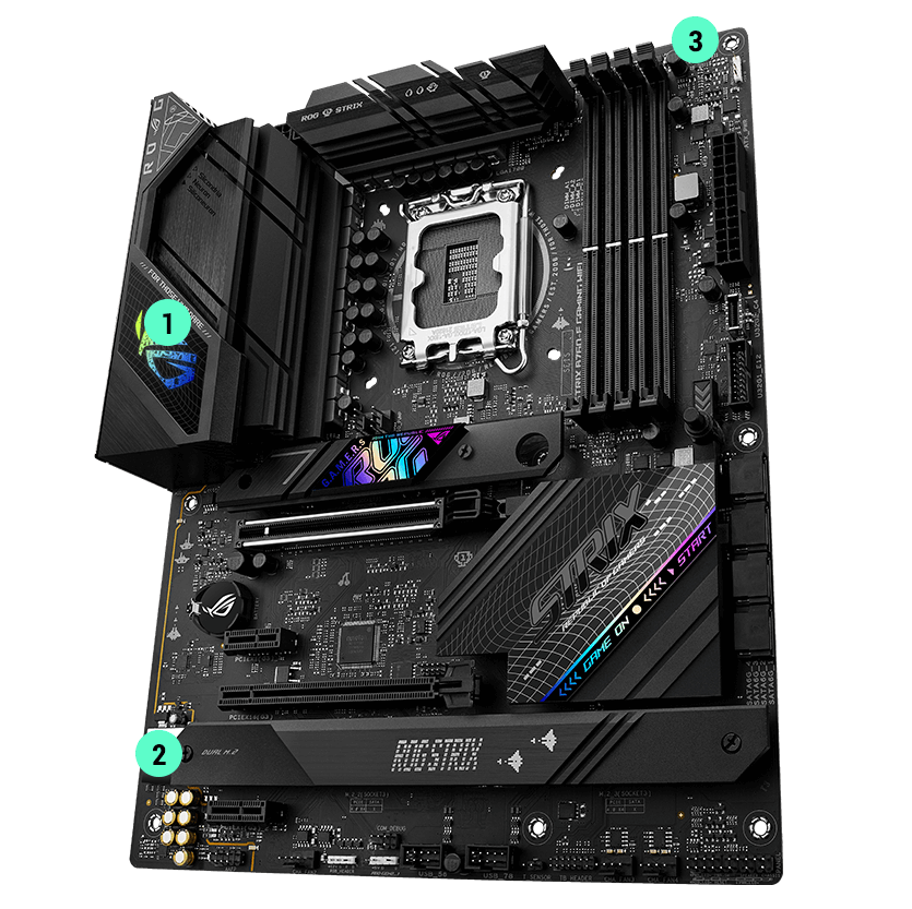 Strix B760-F immersion specifications