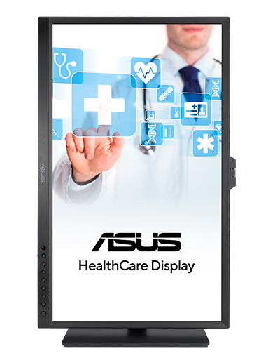 ASUS HealthCare Displays verfügen über eine Pivot-Einstellung.