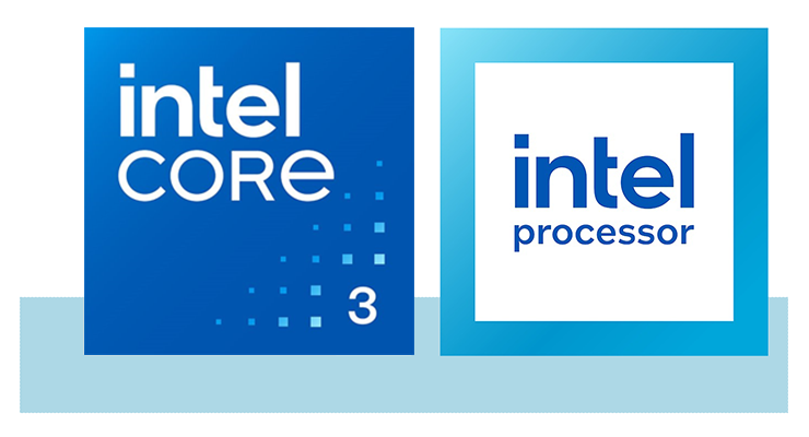 Intel Core N-Series Processors and Intel processor logo