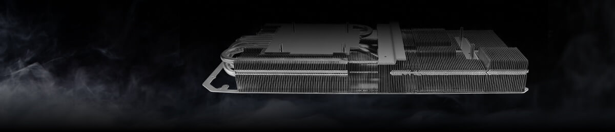 ROG STRIX RTX 3060 TI V2 OC EDITION graphic showing 2.9-slot design