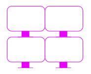 Quad 4K Displays