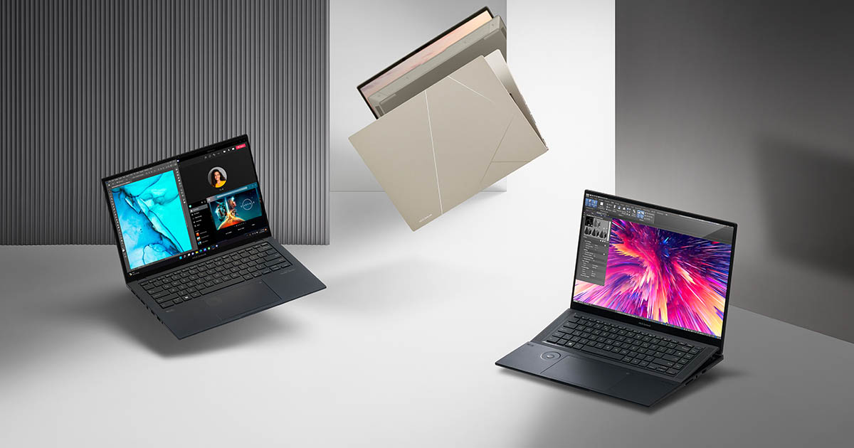 New ASUS Creator Laptops Shine Bright at CES 2023