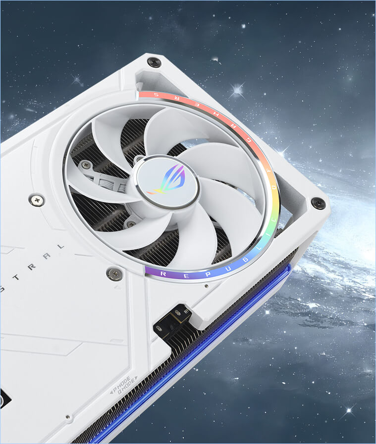 ROG Astral rear fan