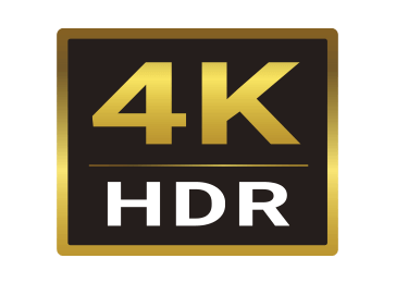 4K HDR pictogram