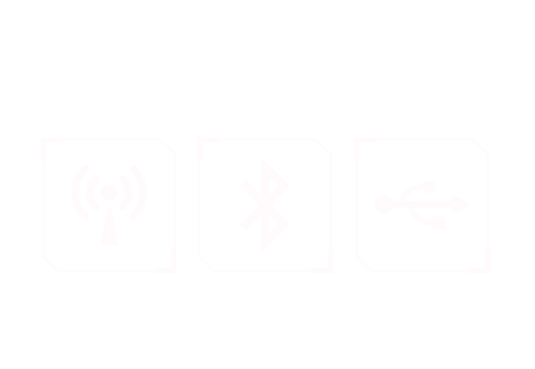 icons of tri-mode connectivity put together