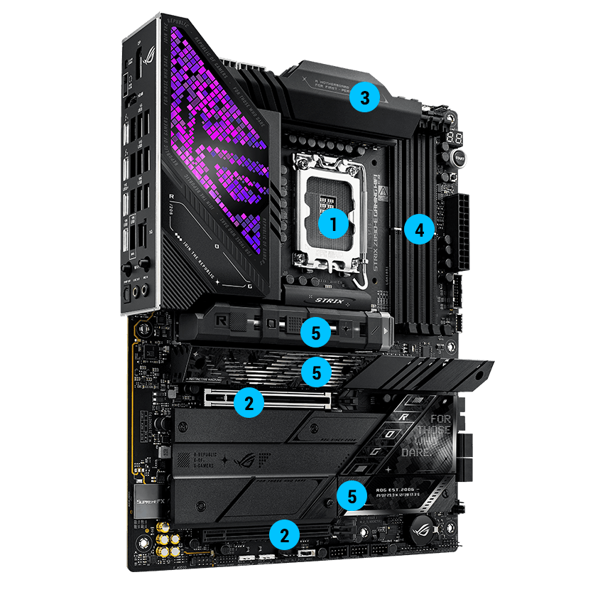 Especificaciones de rendimiento del Strix Z890-E