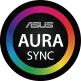 Logoen til ASUS AURA SYNC