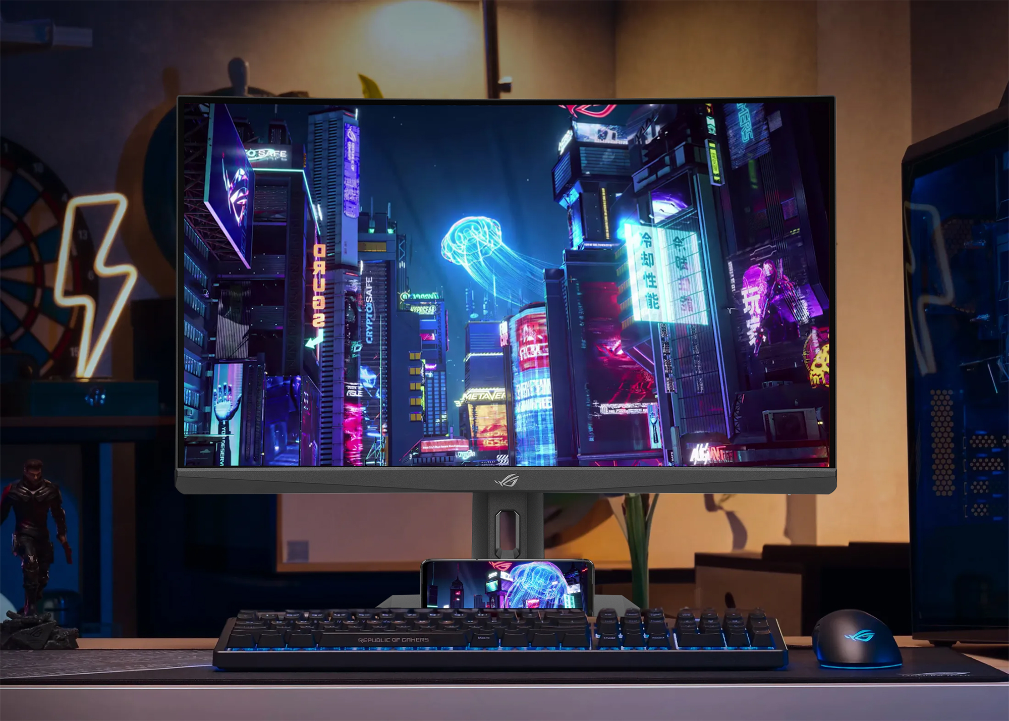 ROG Strix XG32WCS Gaming monitors｜ROG Republic of Gamers｜ROG Global