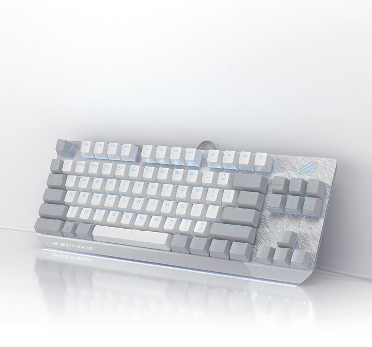 ROG Strix Scope NX TKL Moonlight White | Gaming keyboards｜ROG